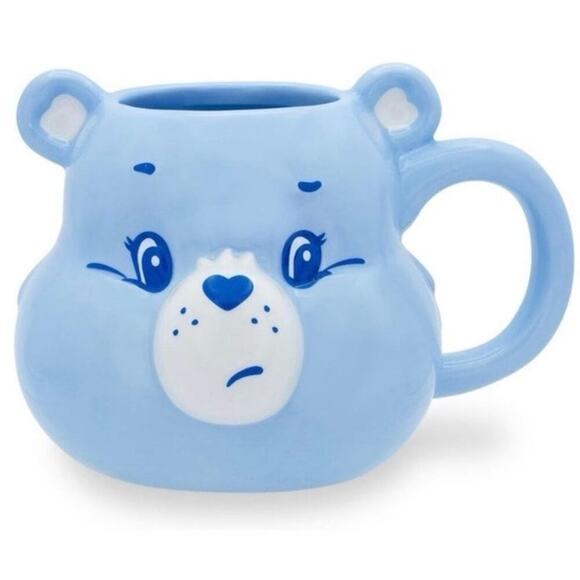 Silver Buffalo Care Bears Grumpy Bear 3D Sculpted Ceramic Mug 20oz - Picture 1 of 2
